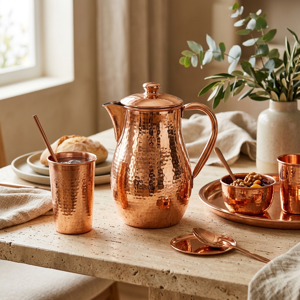 Copper Water Vessel